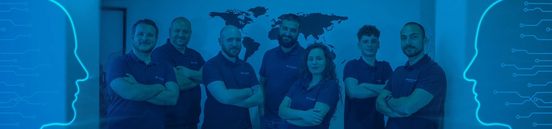 Il team FlameNetworks al completo
